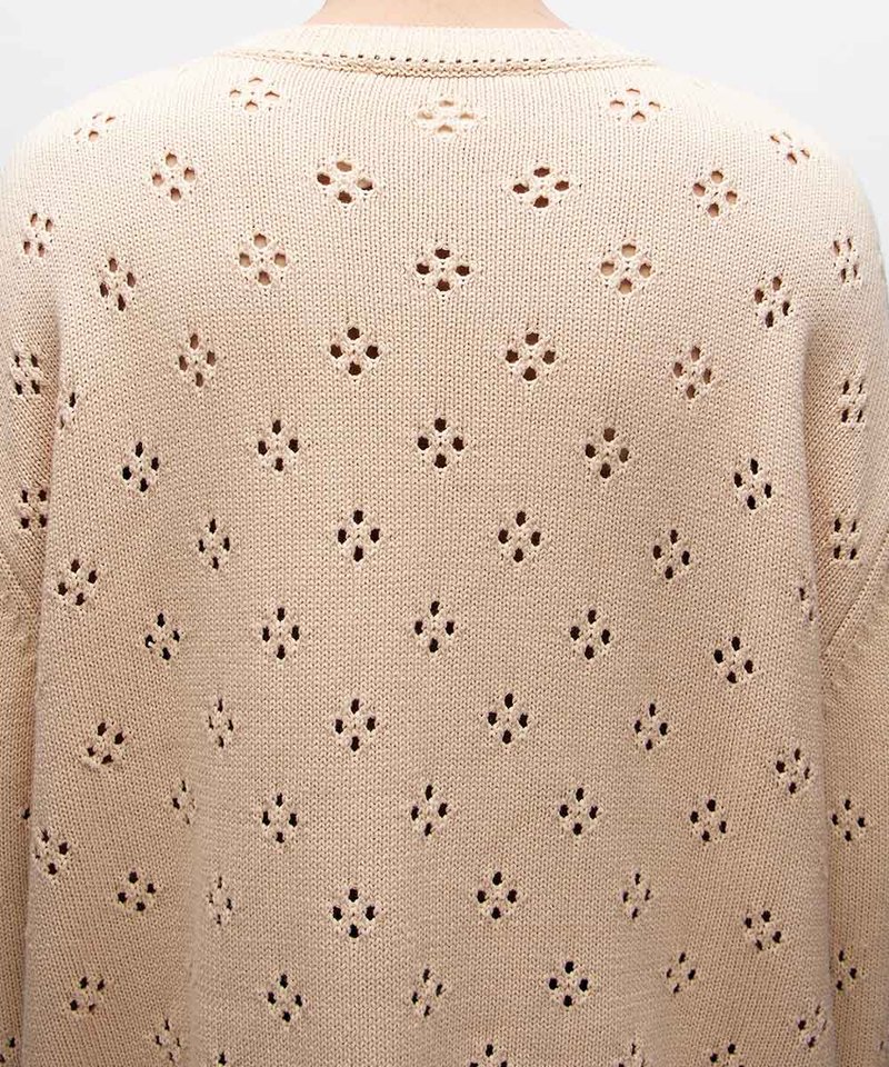 針織長袖上衣 Knit LS Sweater