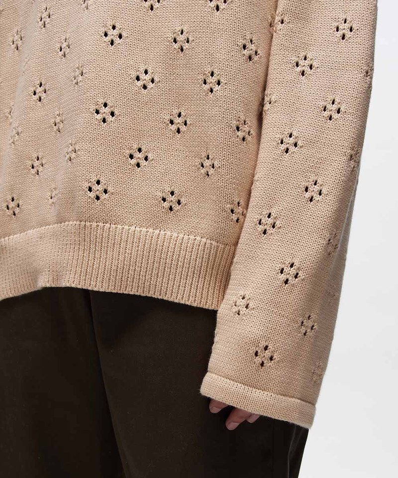 針織長袖上衣 Knit LS Sweater