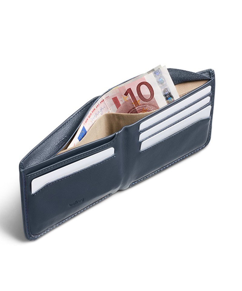 Hide & Seek wallet 橫式真皮皮夾 (RFID) HeiQ V-Block™ 抗菌款