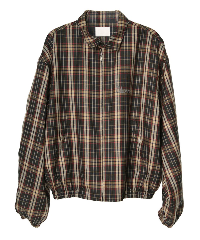CEC1101-222 格紋教練外套 UNCLE'S STRIPE JACKET