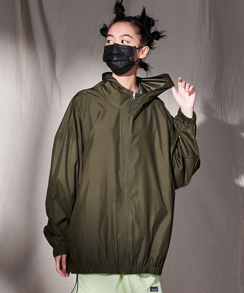 [零碼優惠]全天候防護輕量隨身防潑水外套