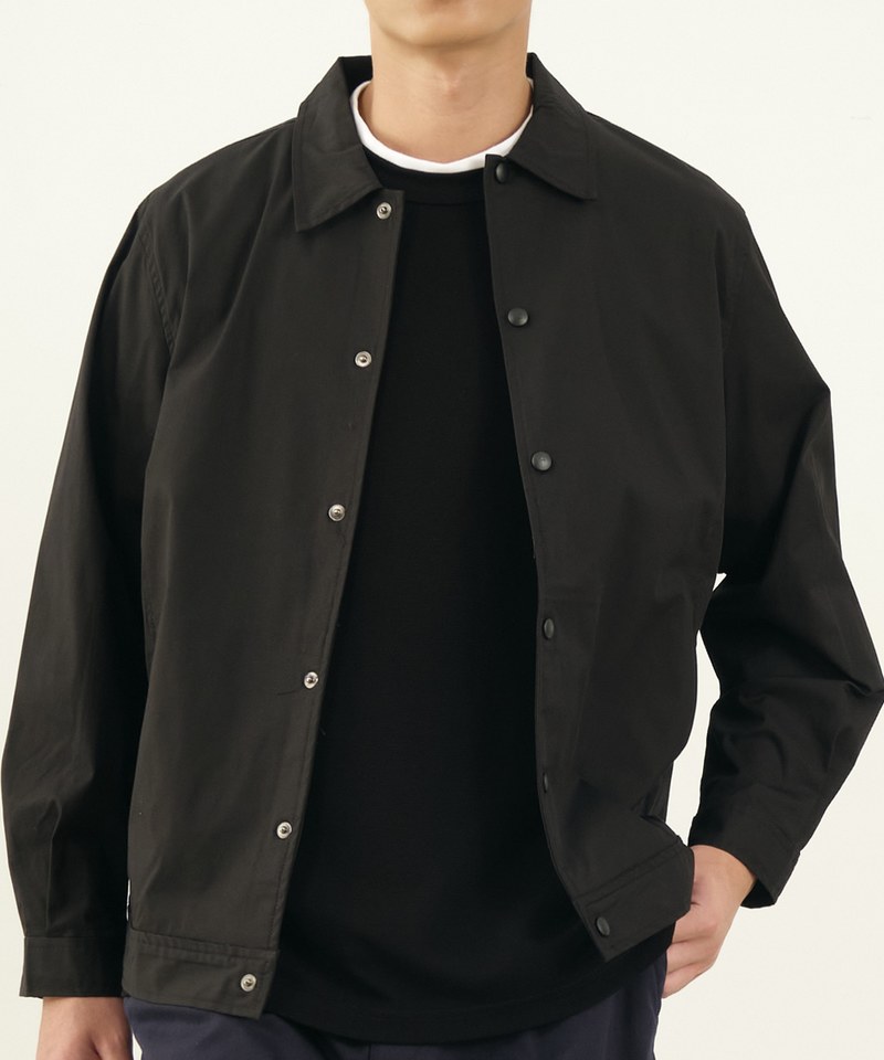 【好著】尼龍混紡教練外套