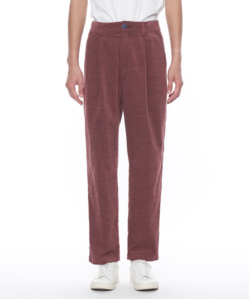 燈芯絨錐形長褲