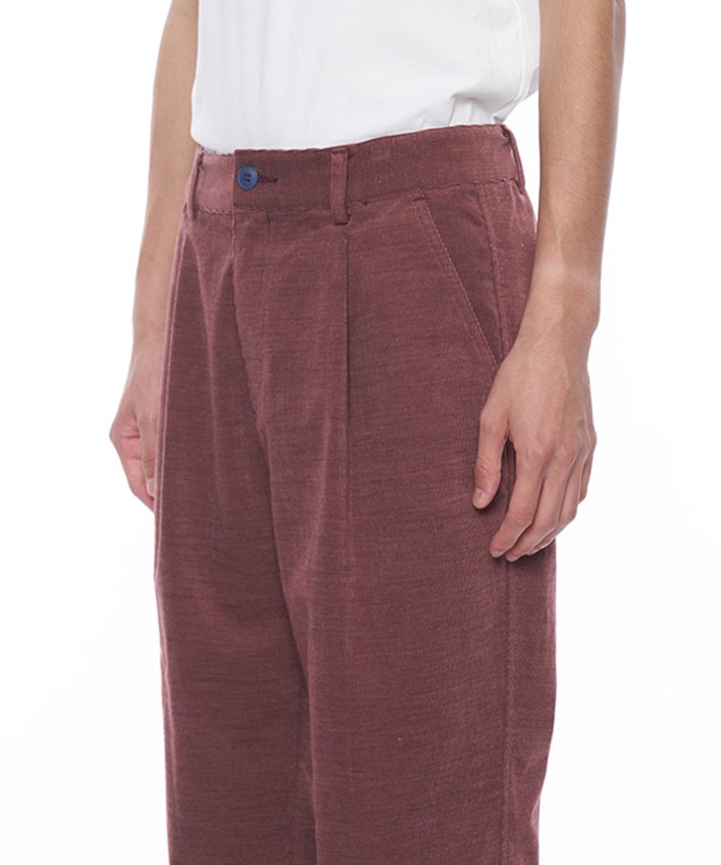 燈芯絨錐形長褲