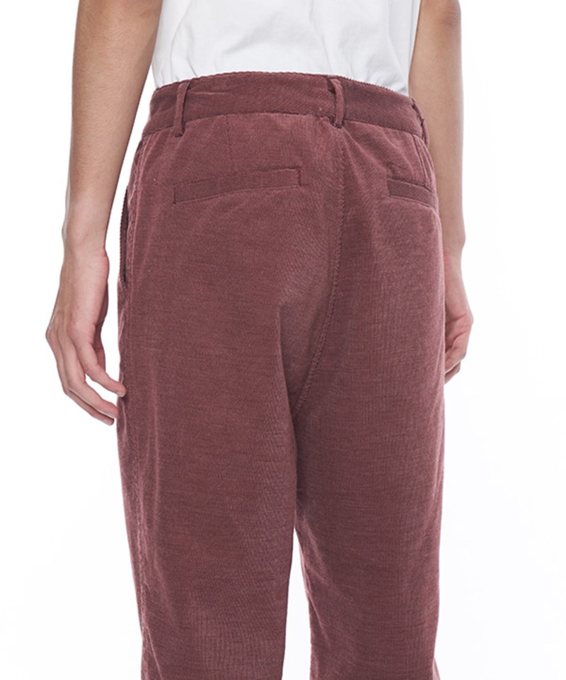 燈芯絨錐形長褲