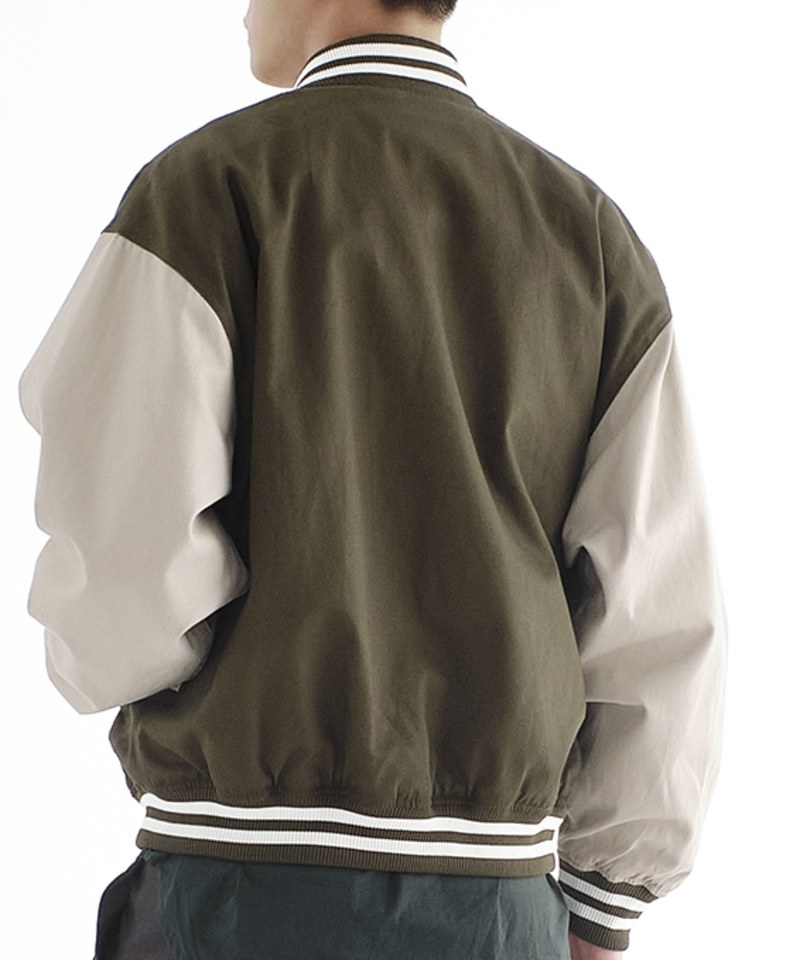 Mickey 拼接校隊外套