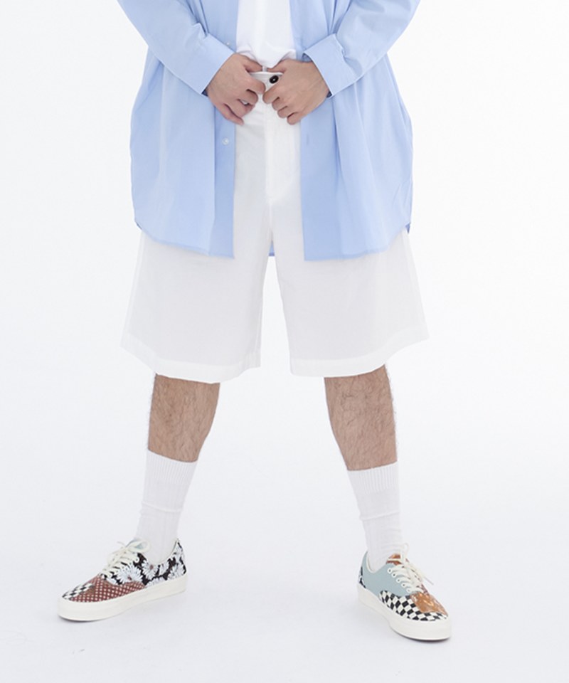 Darenimo Two Tuck Half Pants 別注款寬鬆短褲