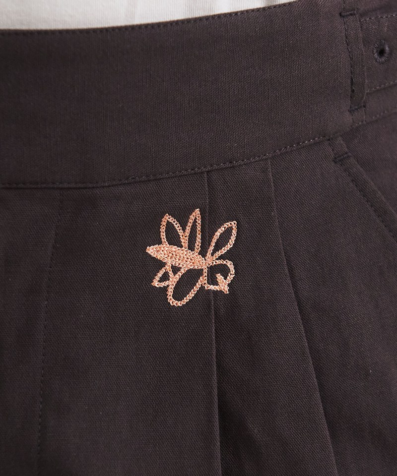 changchenyu X plain-me 刺繡GURKHA短褲