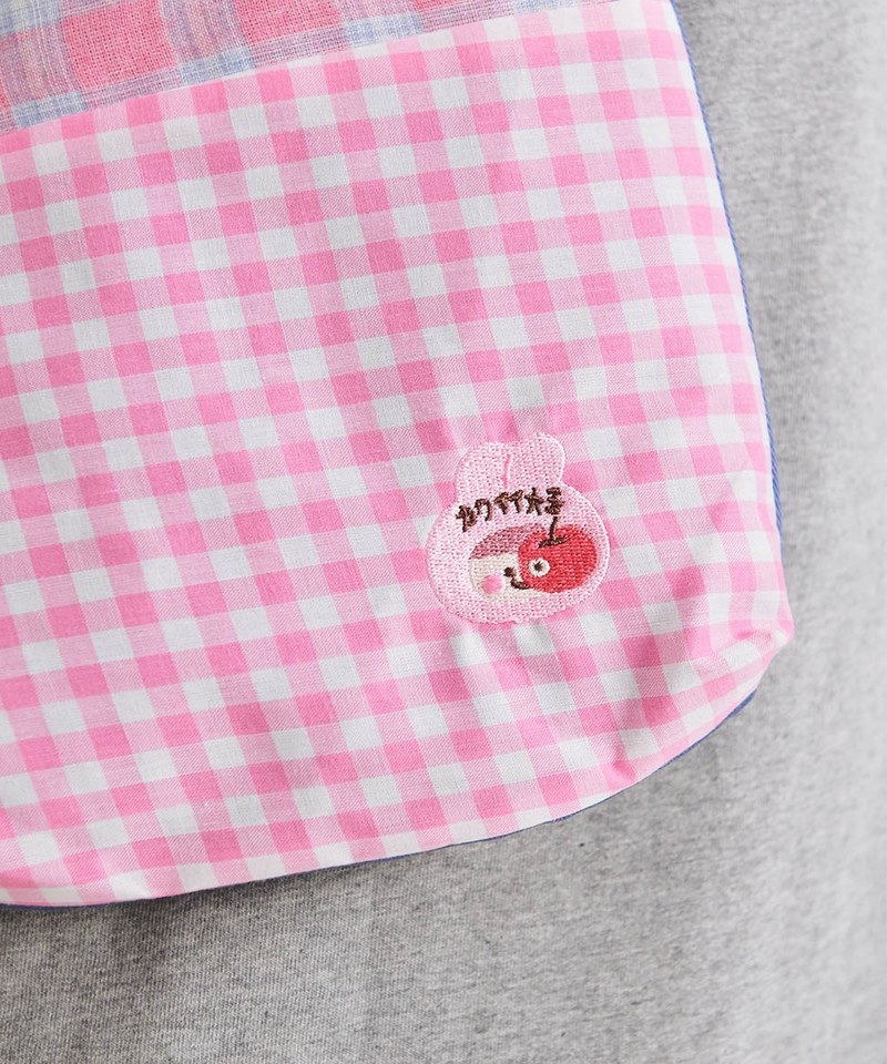 weiweiboy X plain-me 格紋拼接隨身小包