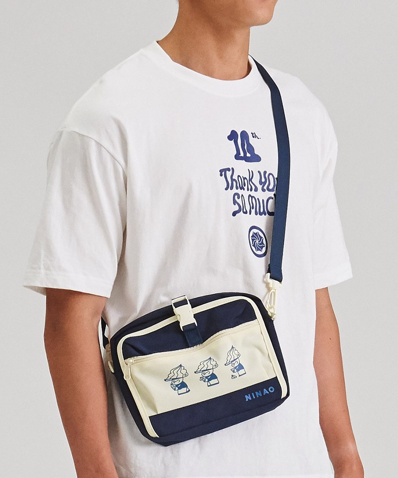 蜷尾家 X plain-me 㕷啦～冰淇淋橫式旅行小包