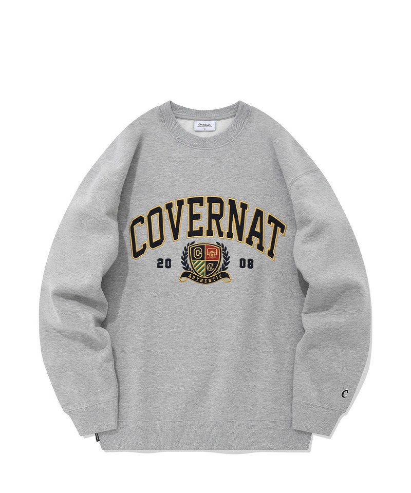 學院風大學Tee PREPPY EMBLEM SWEATSHIRTS