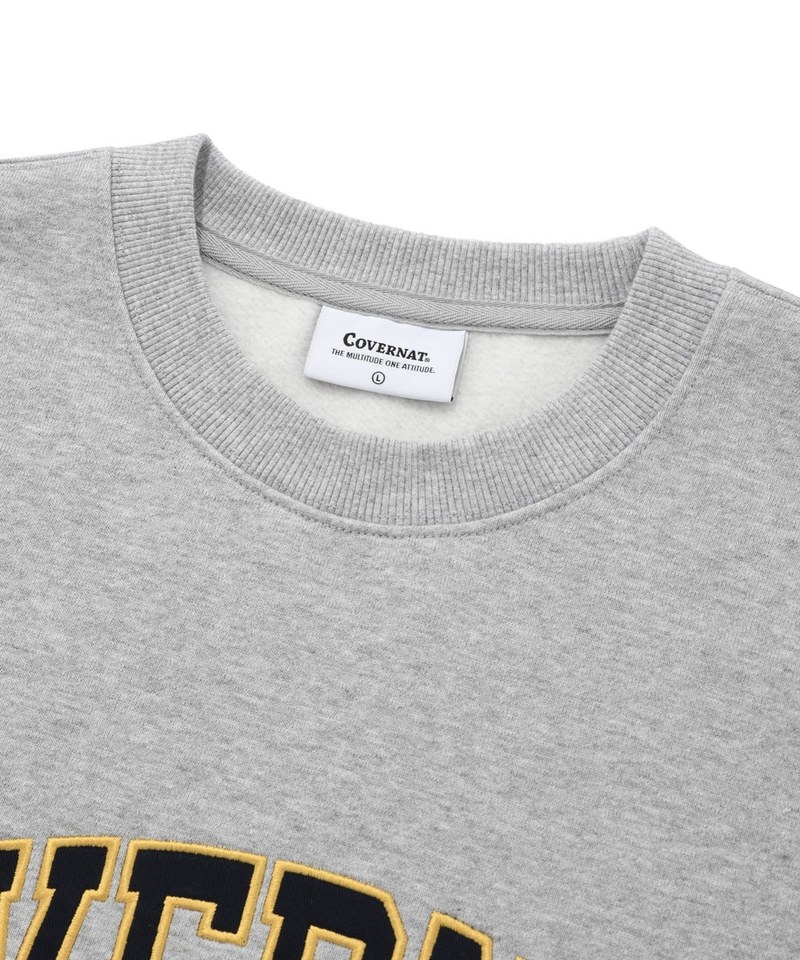 學院風大學Tee PREPPY EMBLEM SWEATSHIRTS