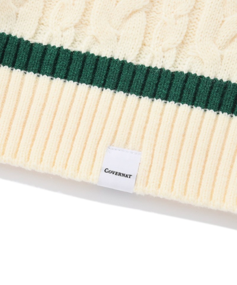 麻花針織背心 CABLE KNIT VEST