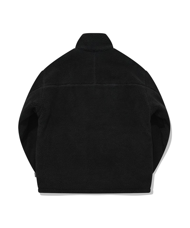 雙面穿高領刷毛外套 REVERSIBLE FLEECE ZIP-UP JACKET