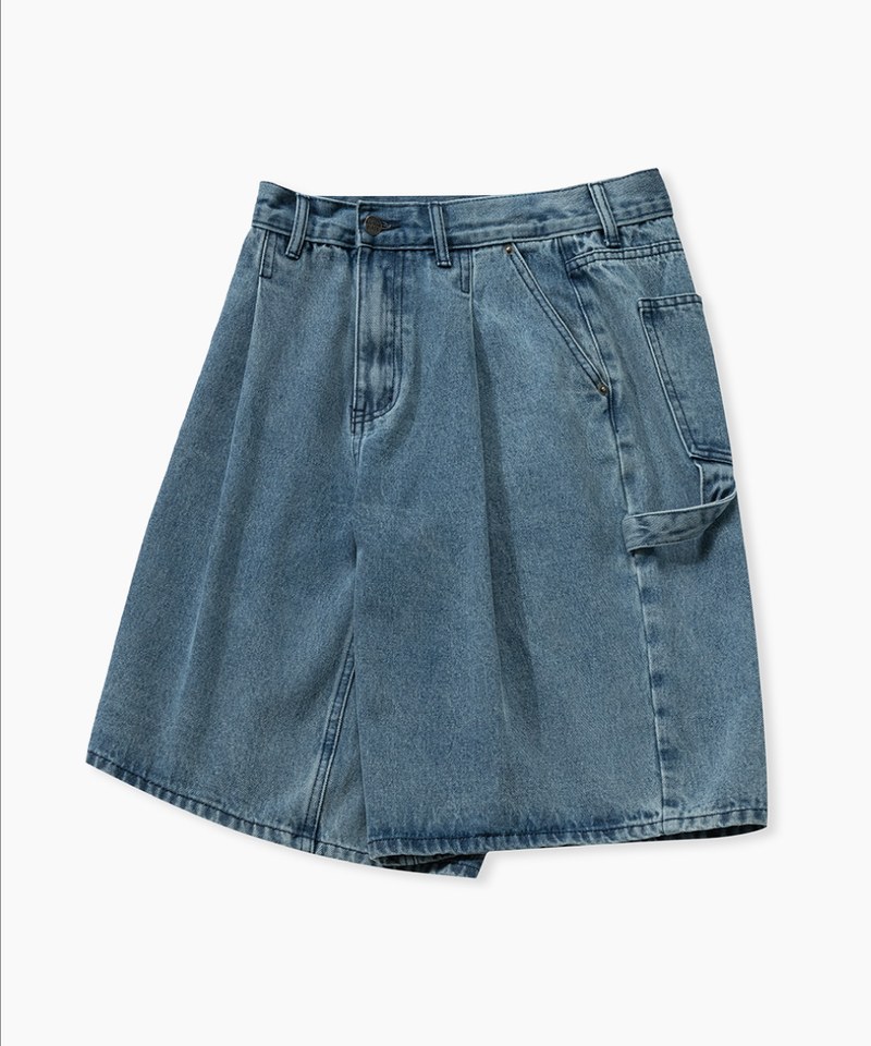 水洗百慕達短褲 BIO WASHING BERMUDA CARPENDER PANTS