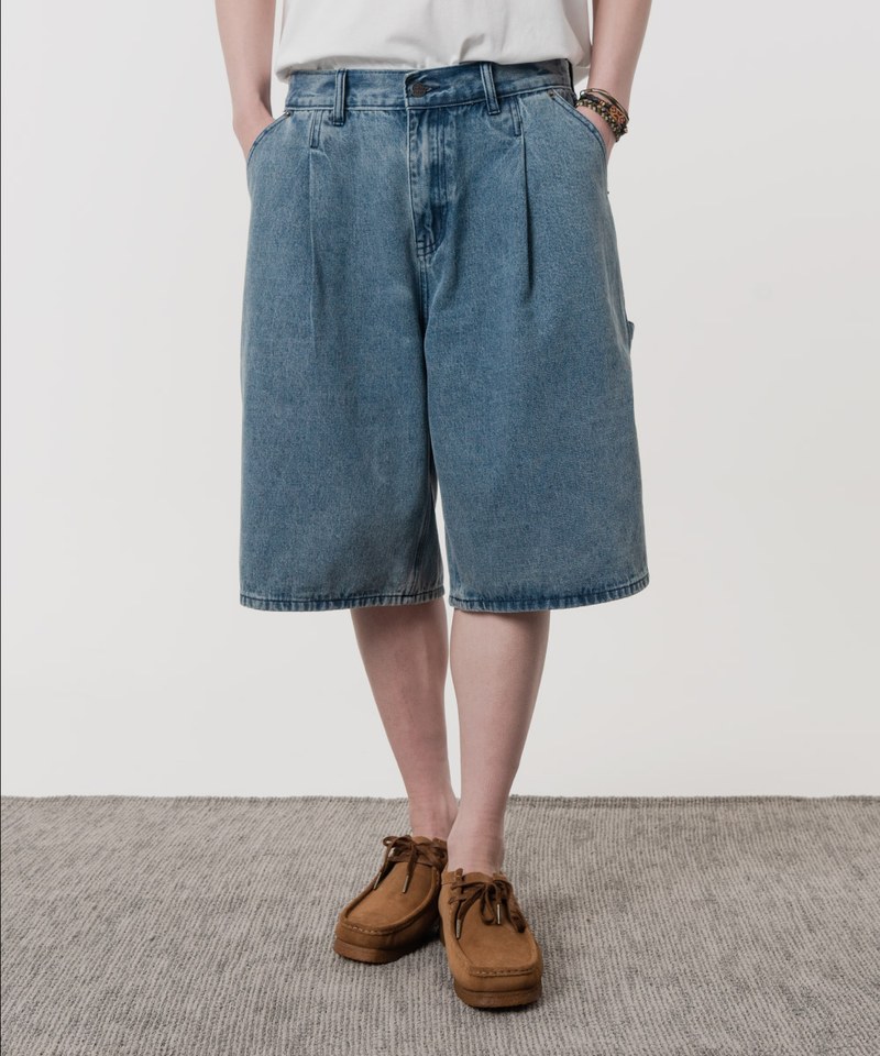 水洗百慕達短褲 BIO WASHING BERMUDA CARPENDER PANTS