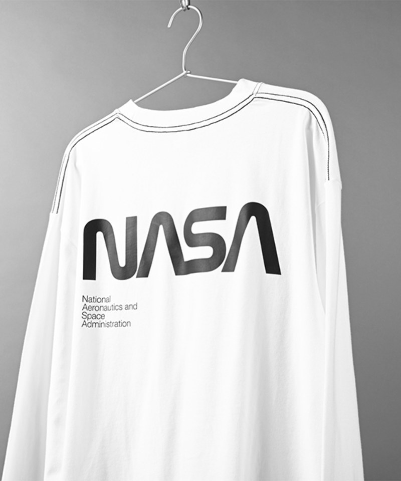 SPACE MISSION 縫線長袖T-shirt