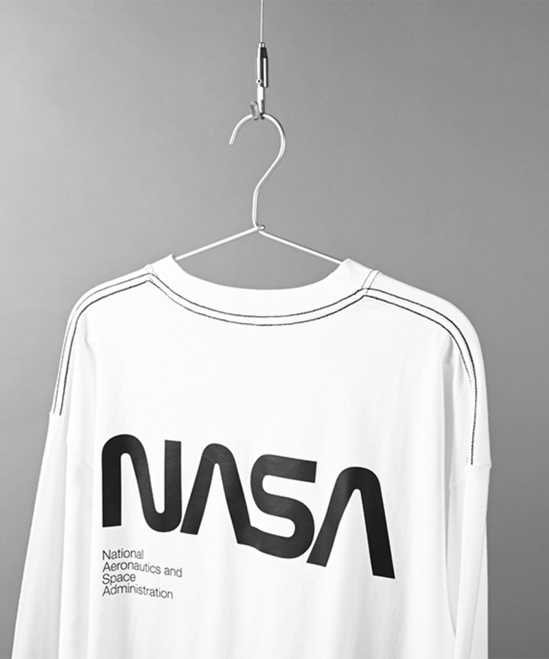 SPACE MISSION 縫線長袖T-shirt