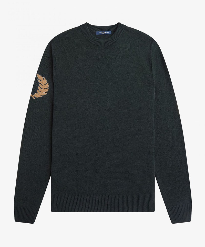 K4562 LAUREL WREATH CREW JUMPER 月桂冠圓領套衫