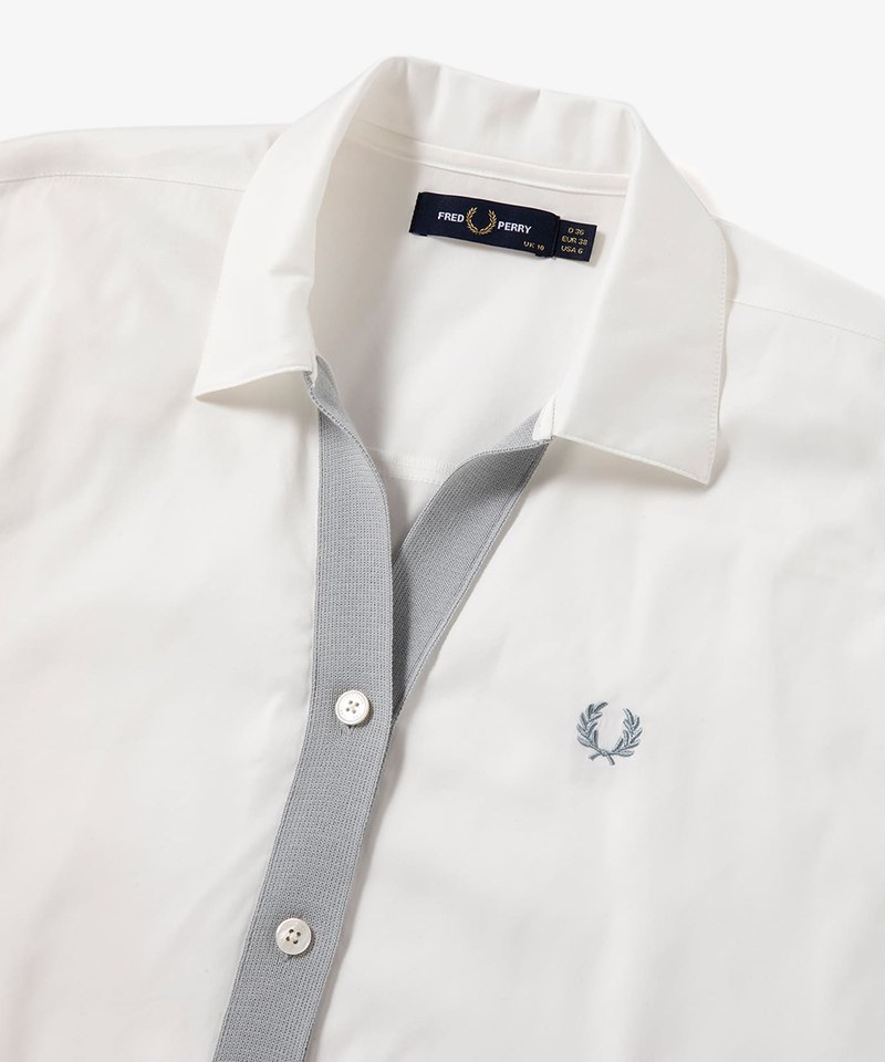 F8674 RIBBED SHIRT CARDIGAN 羅紋滾邊開襟衫