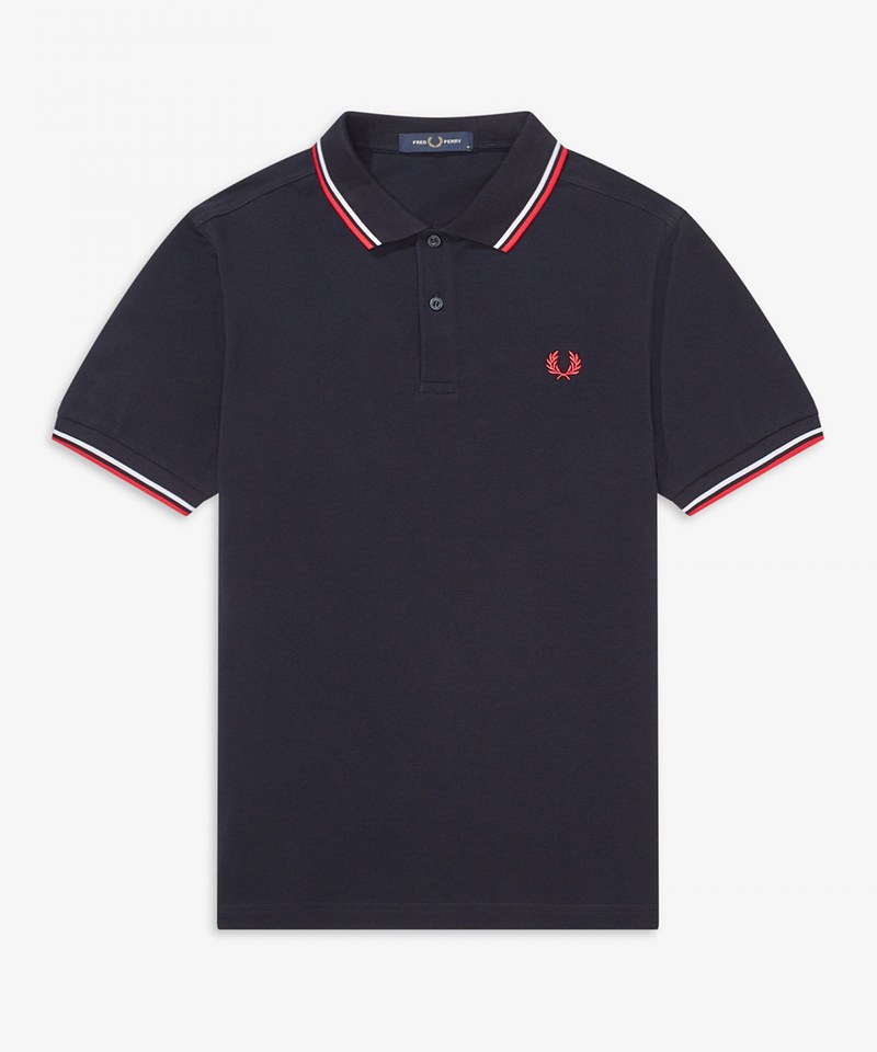 M3600 TWIN TIPPED FRED PERRY SHIRT 經典雙滾邊POLO衫