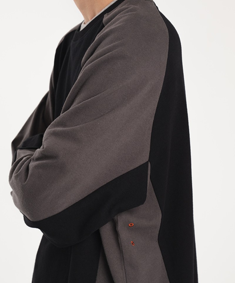 拼接長TEE PANEL L／S TEE