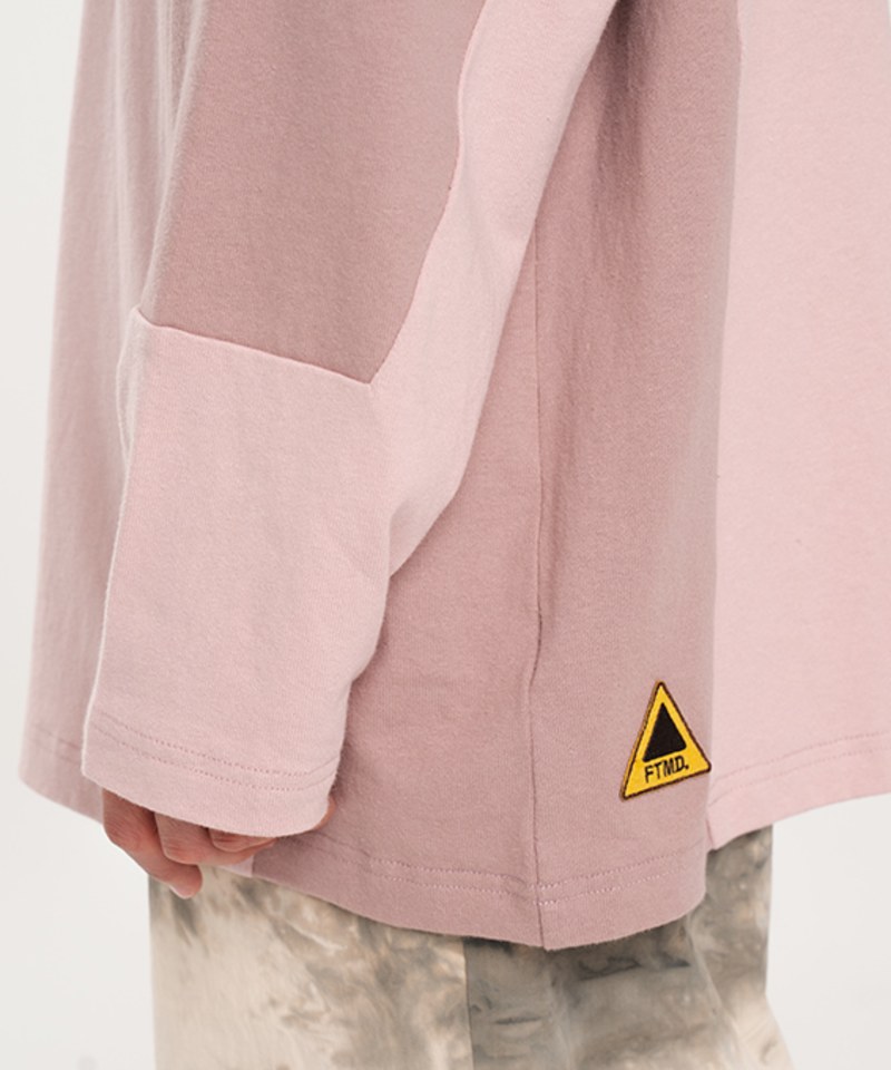拼接長TEE PANEL L／S TEE