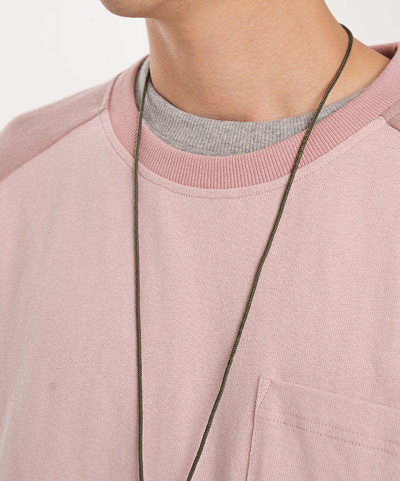 拼接長TEE PANEL L／S TEE