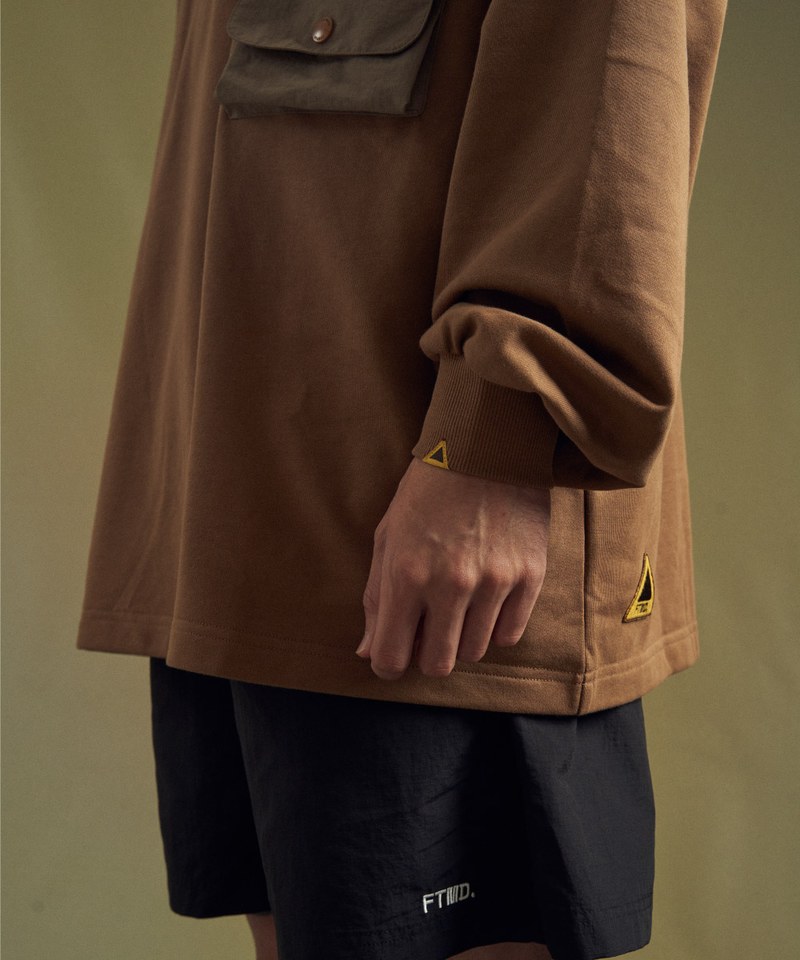 口袋長TEE Ripstop Pocket Lite Sweater