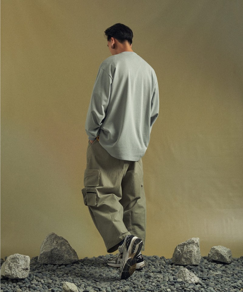 口袋長TEE Ripstop Pocket Lite Sweater