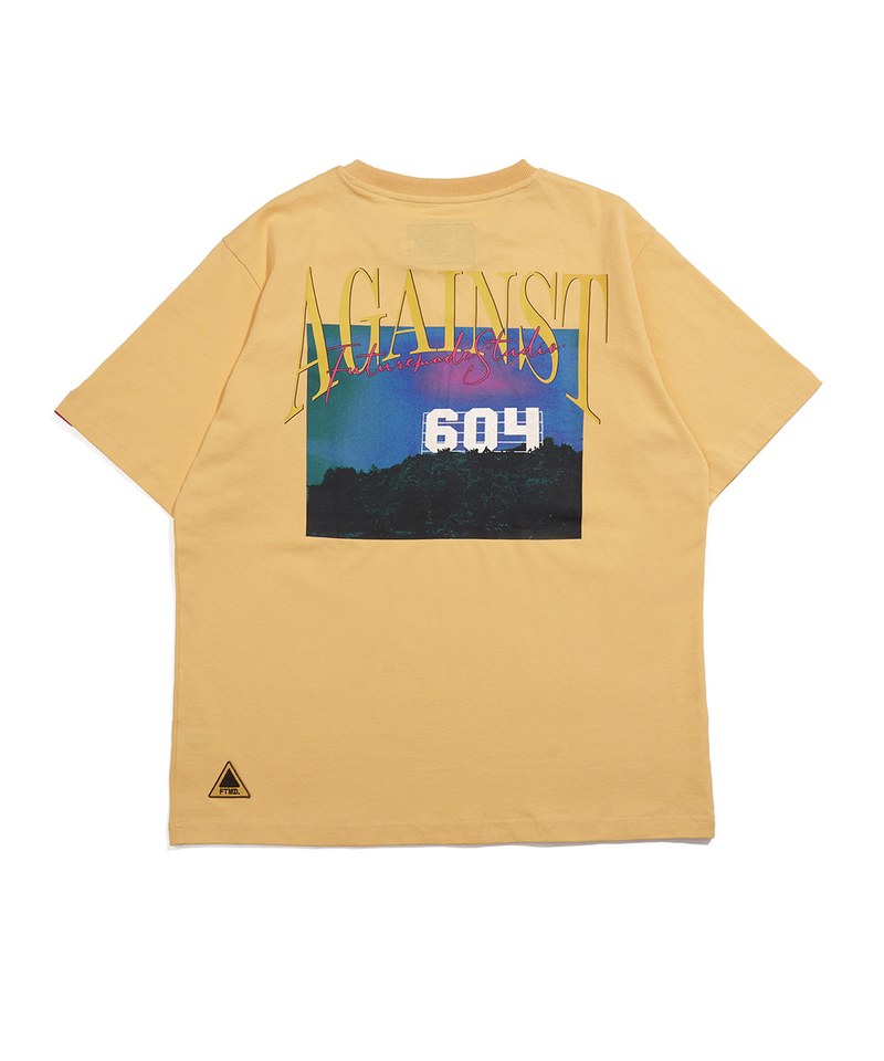 復古印花短TEE 604 Tee x Againstlab