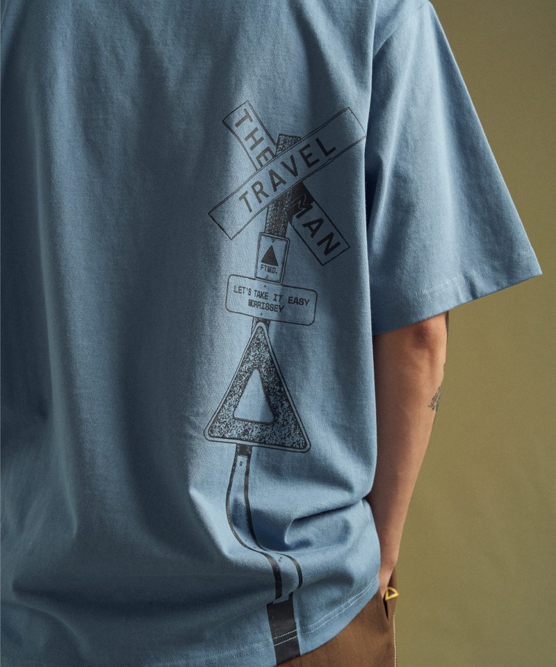 圖案短TEE Travel Tee