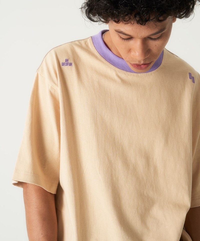 拚色短Tee Contrast Tee