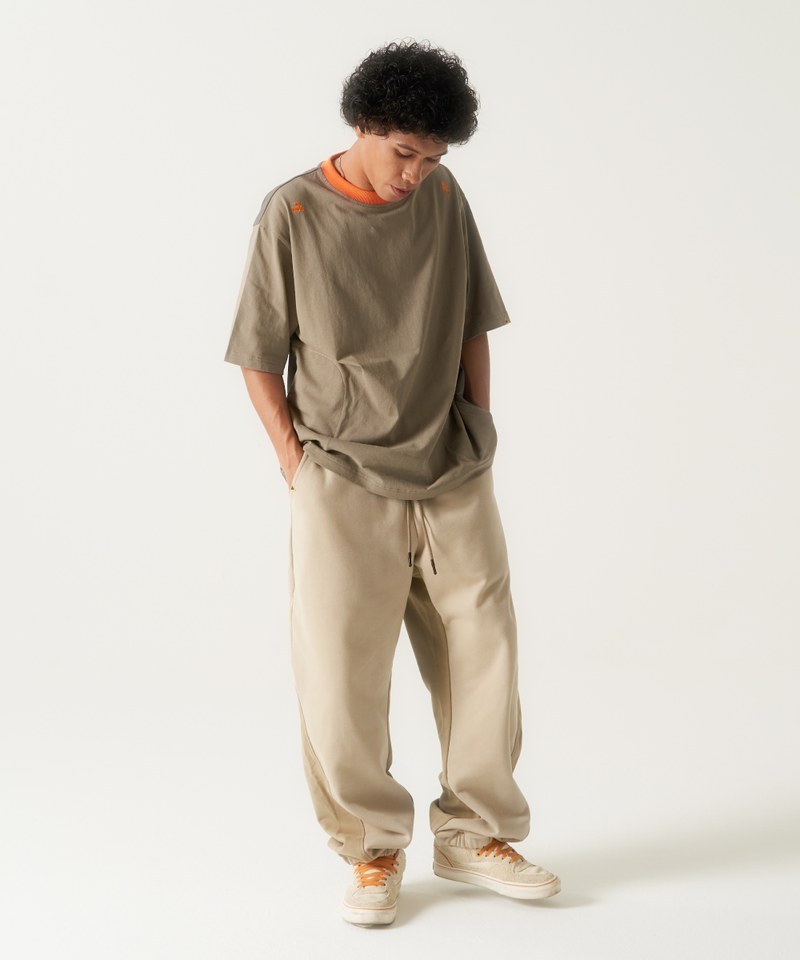 拚色短Tee Contrast Tee