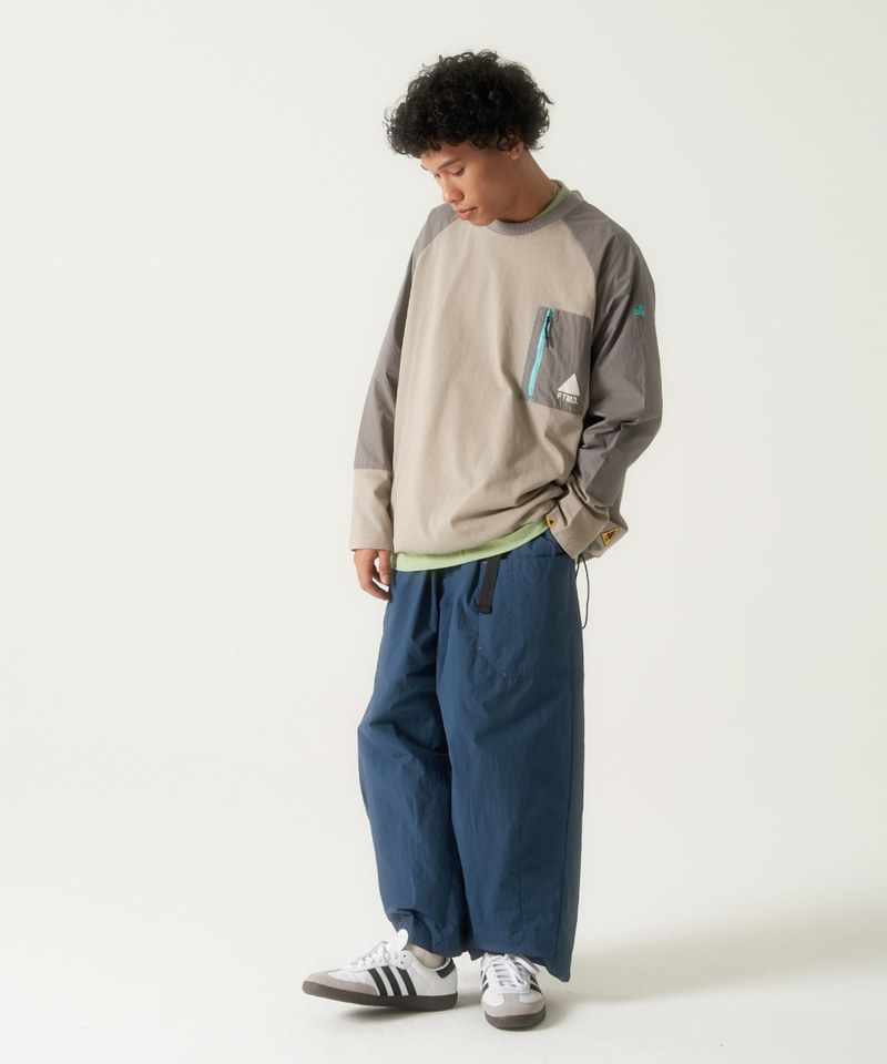 拼接長Tee Panel LS Tee