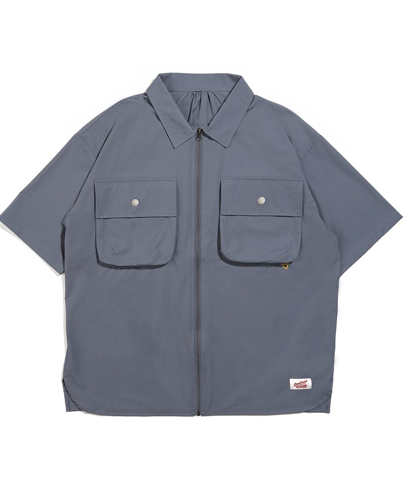 泡泡紗短袖襯衫 Seersucker Worker Shirt