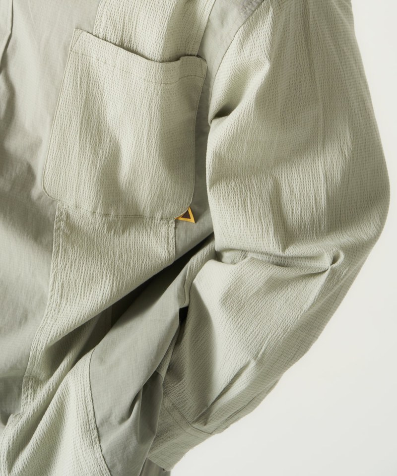 拚色口袋襯衫 Fancy Shirt