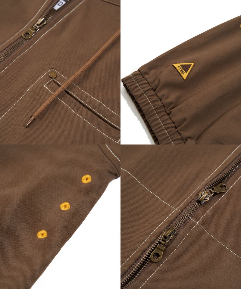 水洗連帽外套 Washed Canvas Hooded Jacket