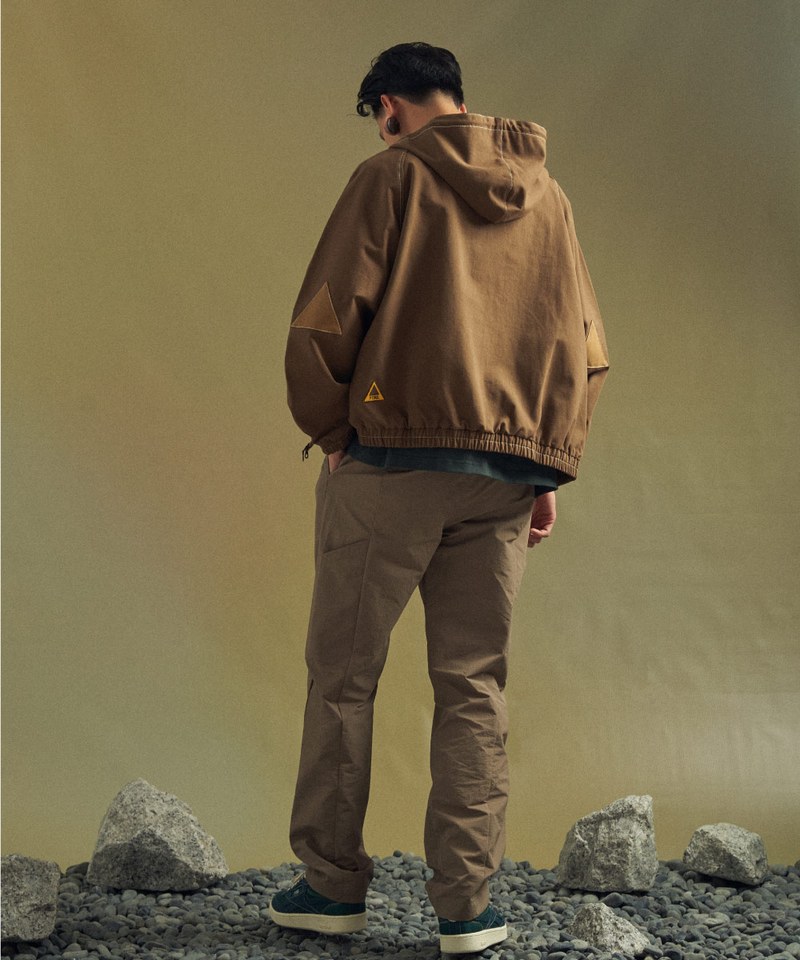 水洗連帽外套 Washed Canvas Hooded Jacket