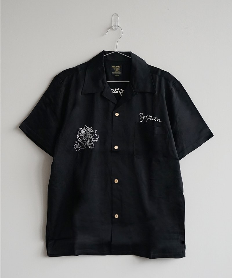 刺繡口袋短袖襯衫 SOUVENIR SHIRT CHIZU