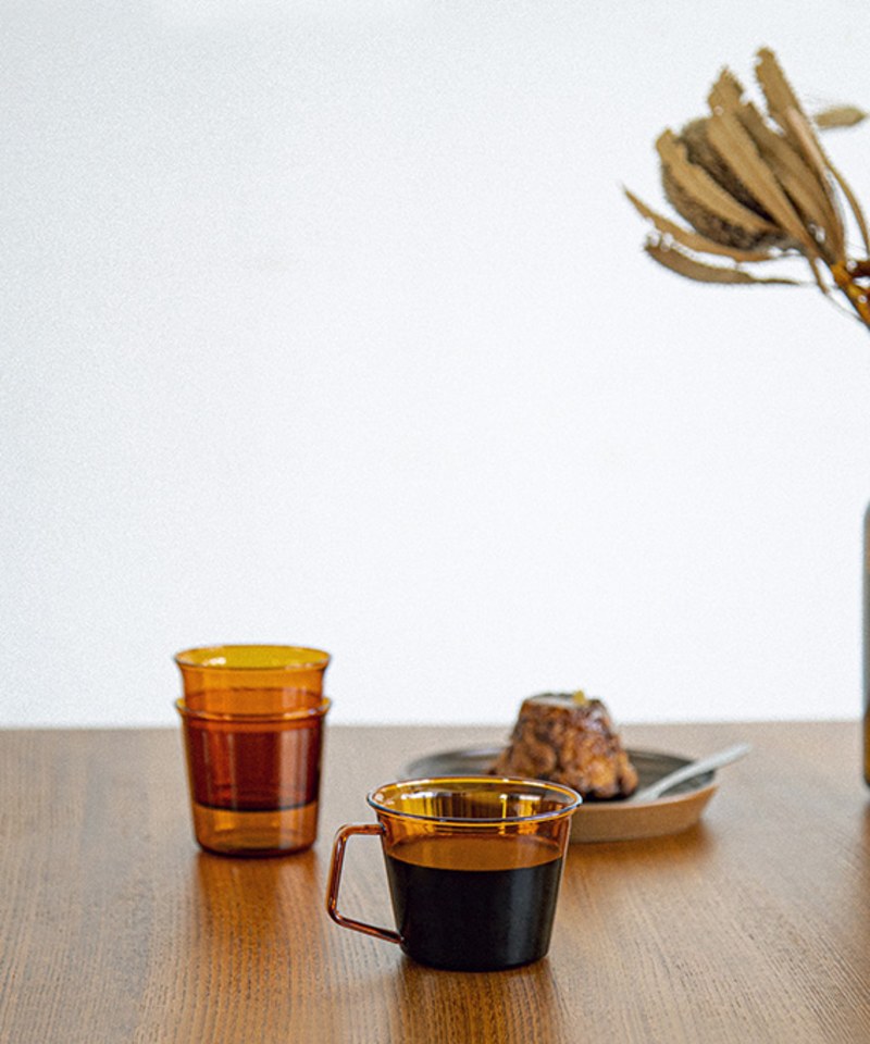 CAST AMBER 琥珀色玻璃馬克杯 220ml