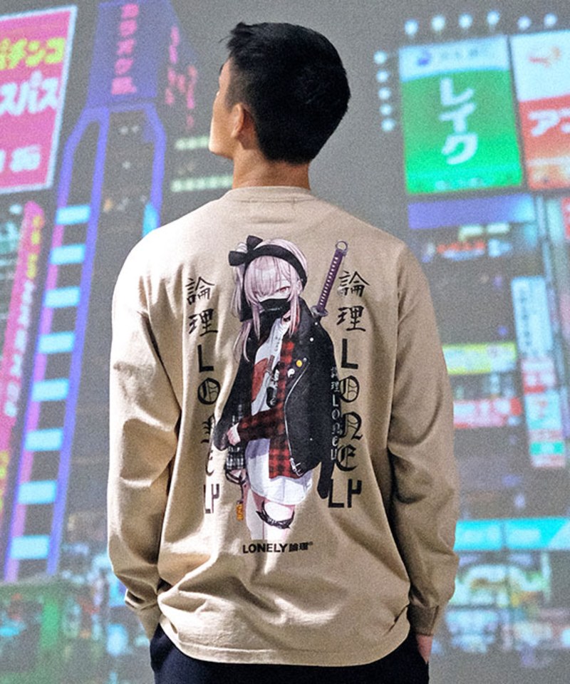 TOM OSABE ORIGINAL LONELY LT 長袖圖TEE