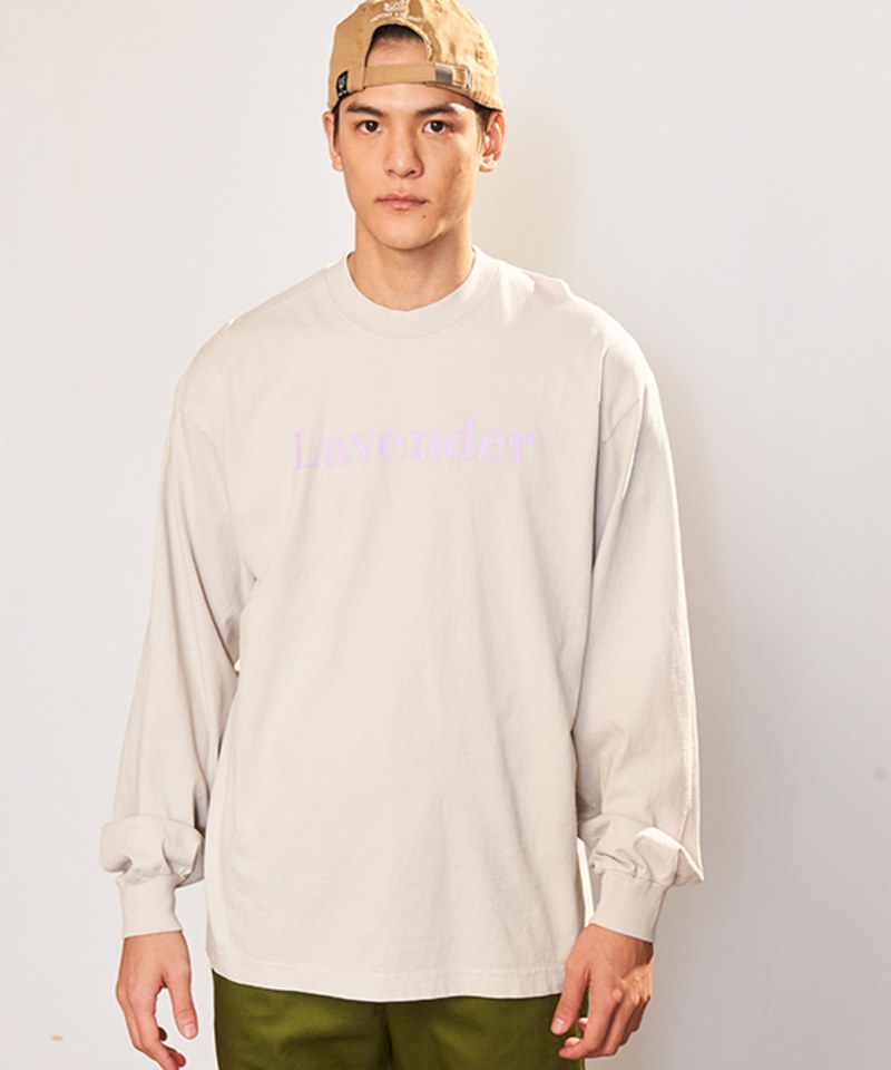 圖案長袖TEE ALL PURPOSE LOGO L/S TEE