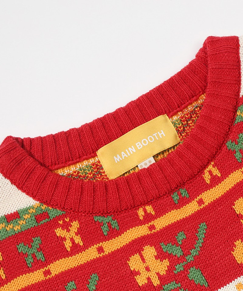 圖案針織毛衣 Blooming Fair Isle Sweater