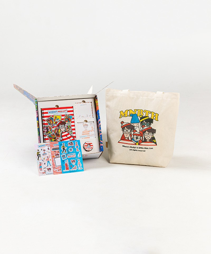 聯名托特包文具組 [MNBTH x Where is Wally?] Class Package