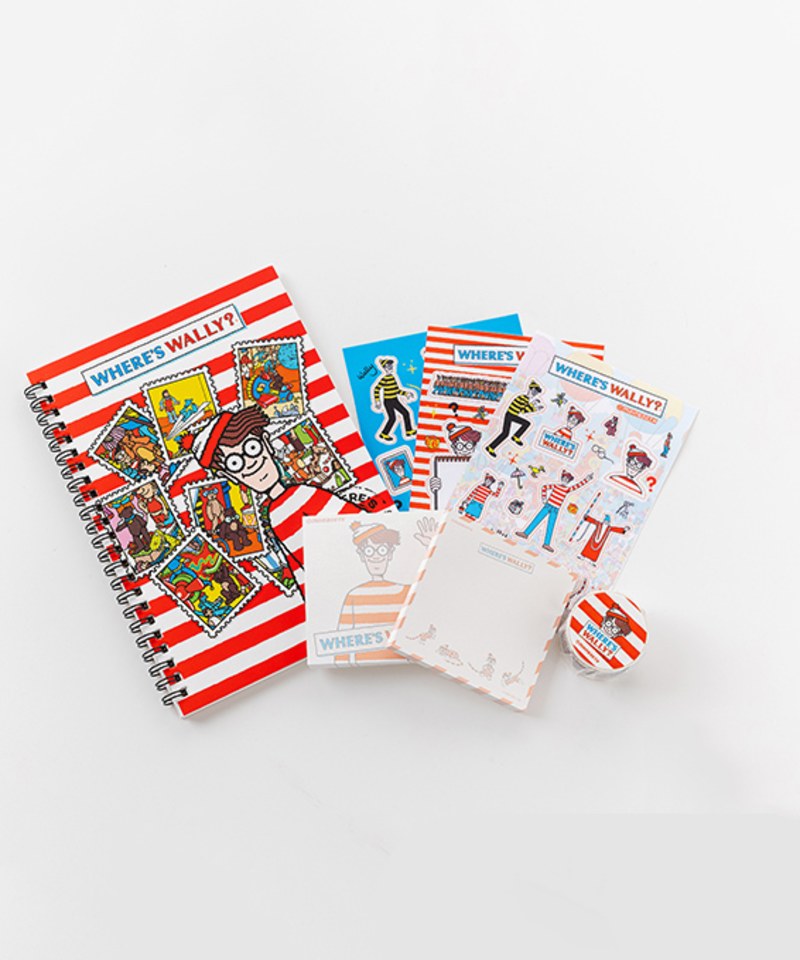 聯名托特包文具組 [MNBTH x Where is Wally?] Class Package