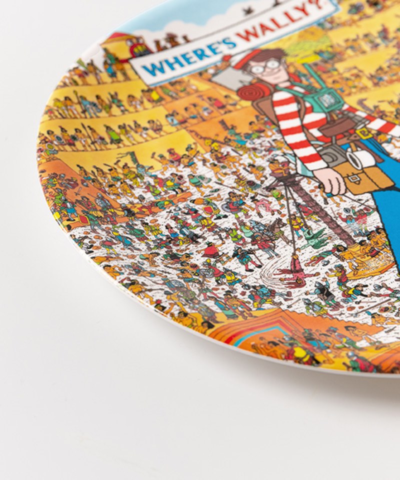 聯名餐盤兩件組[MNBTH x Where is Wally?] Plate