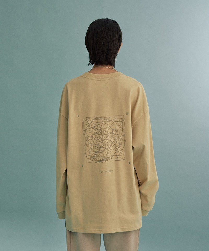 MELSIGN X mouggan 圖像印花長袖TEE