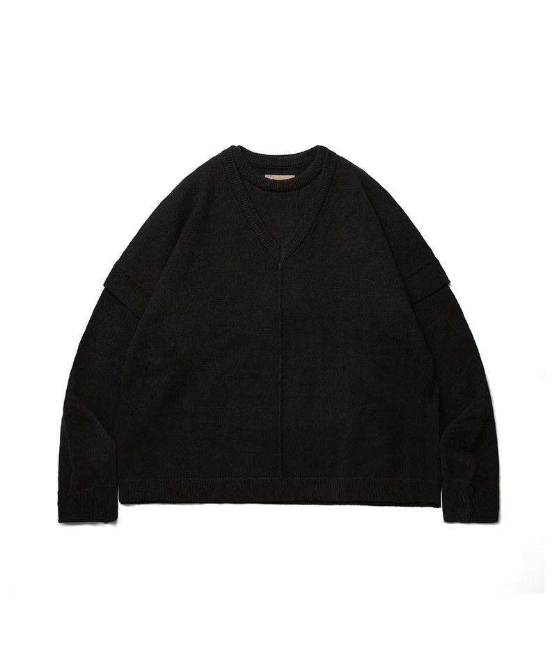 MELSIGN x Mouggan兩件式V領針織衫