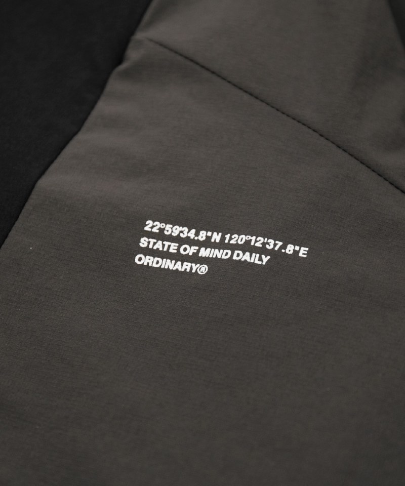 ORDINARY 無接縫拼機能外套